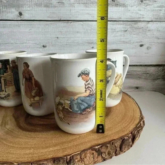 Set of 4 - Co-op 75th Anniversary Mugs, 1914 -1989, ‘Right From The Start’ - Picture 8 of 9